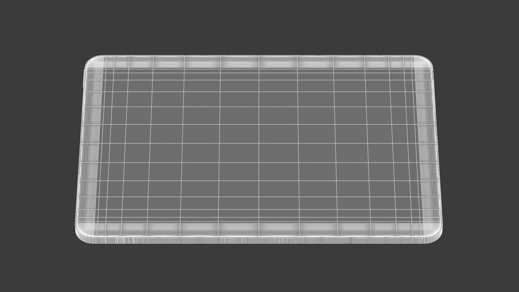 Apple iPad Air 11 2024 Sapce Gray 3D model_13