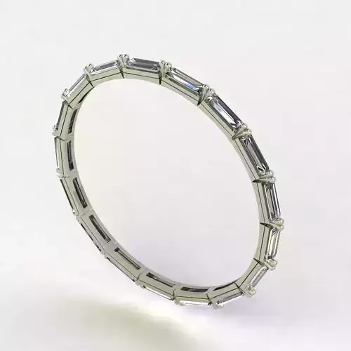 A thin and elegant ring set 3d 3D print model