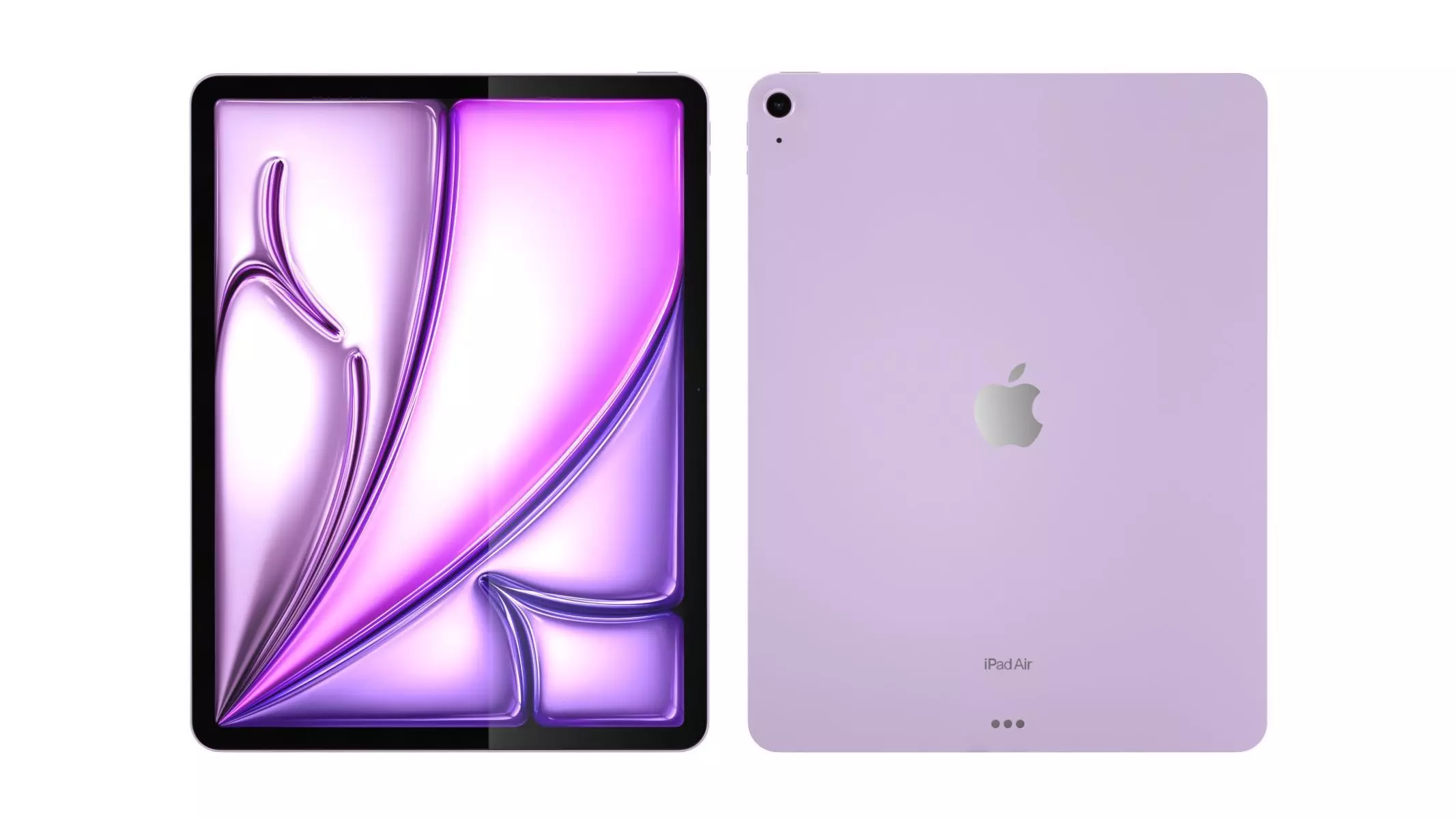 Apple iPad Air 13 2024 Purple 3D model