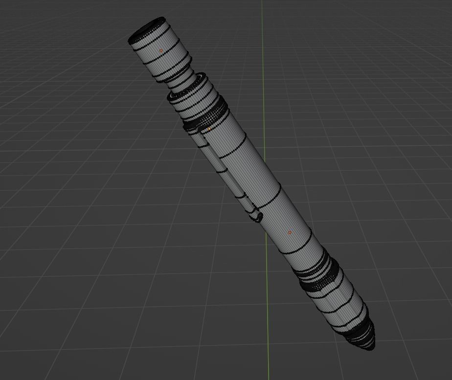 Mechanical pencil 3D model_3