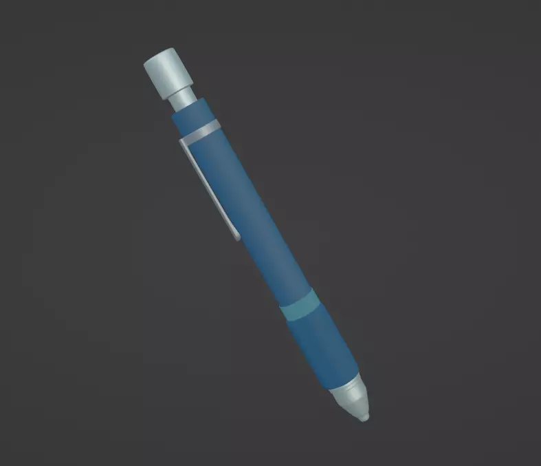 Mechanical pencil 3D model_0