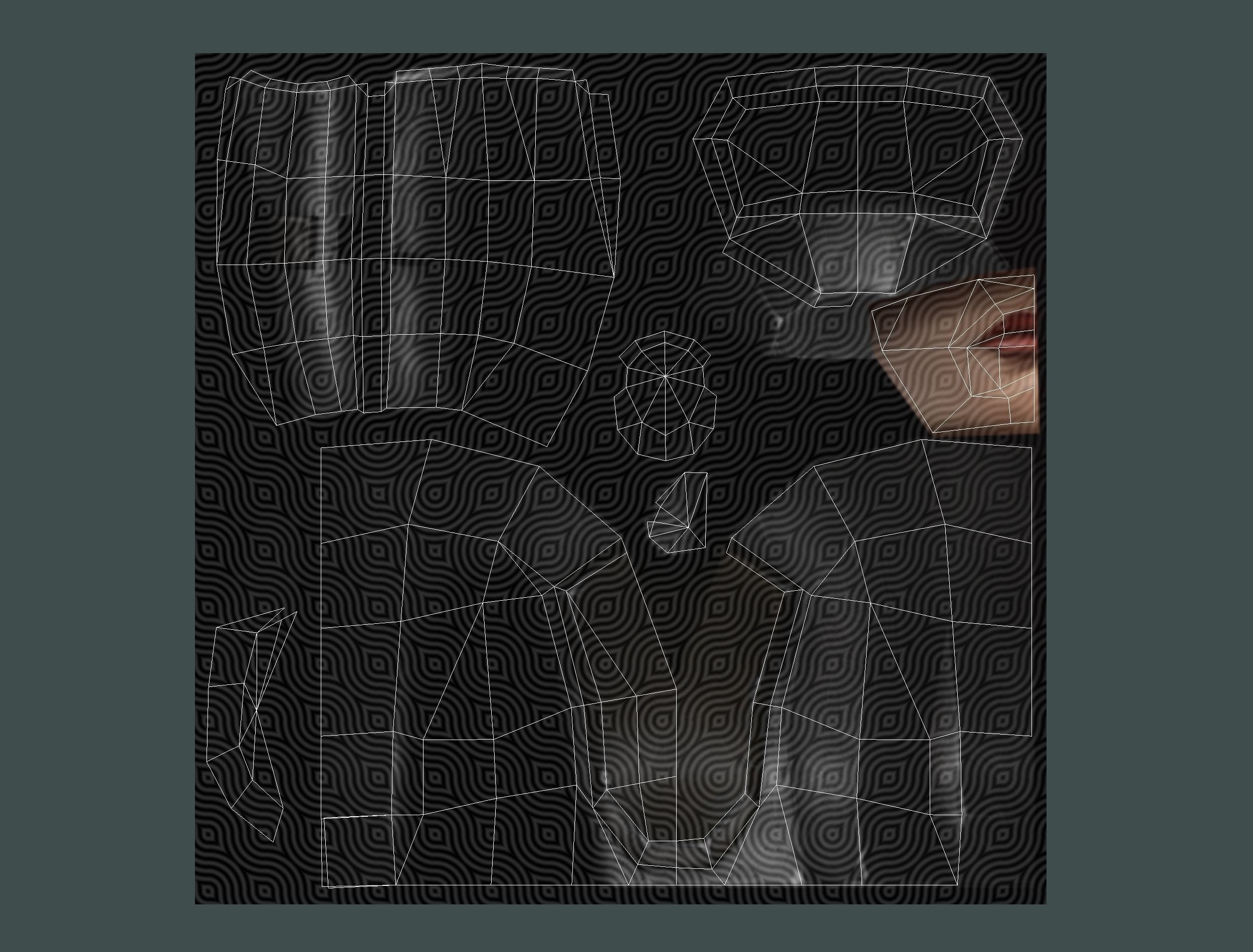 Sci-Fi Woman Cyborg Drone Sniper Female Soldier Low-poly 3D model_72