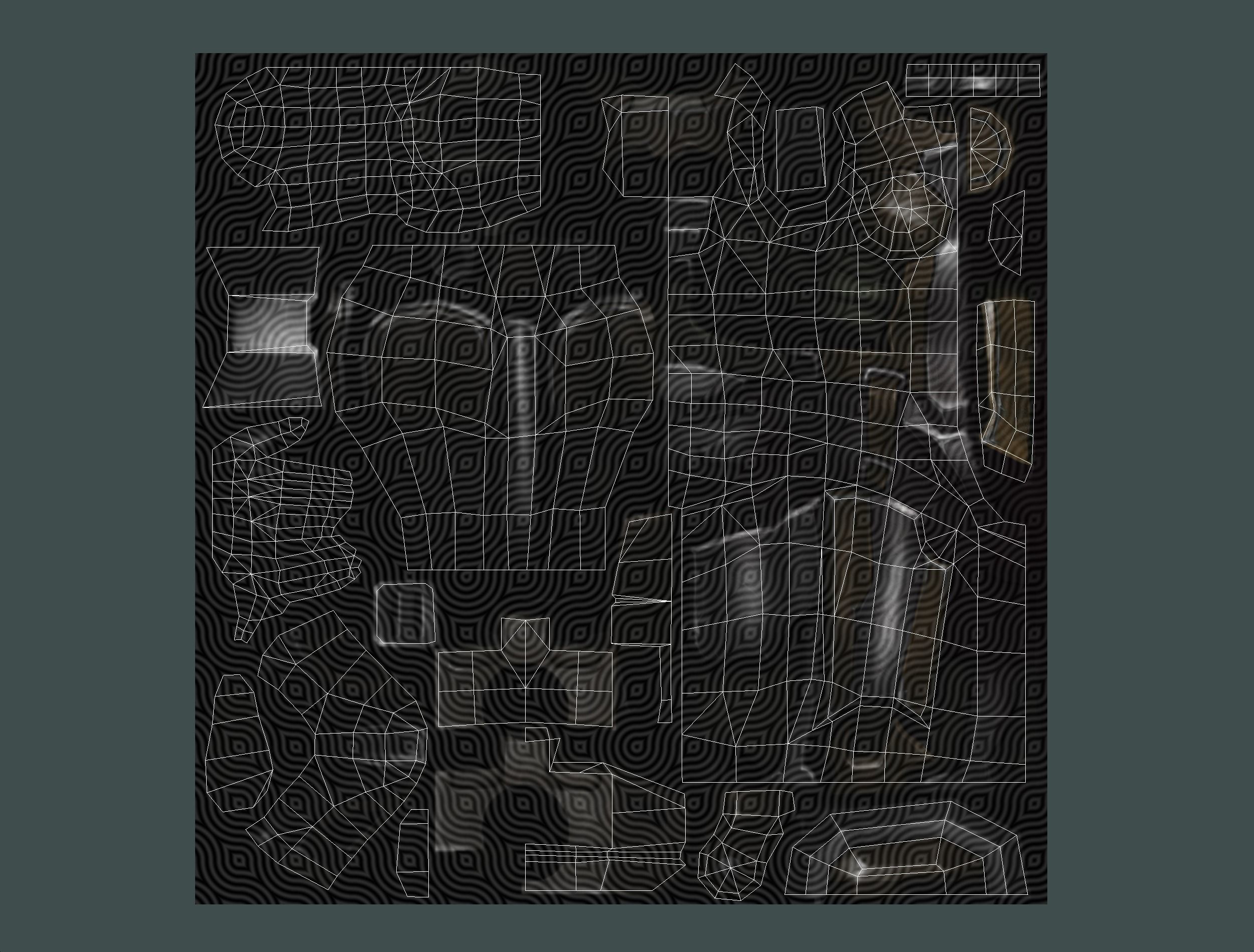 Sci-Fi Woman Cyborg Drone Sniper Female Soldier Low-poly 3D model_71