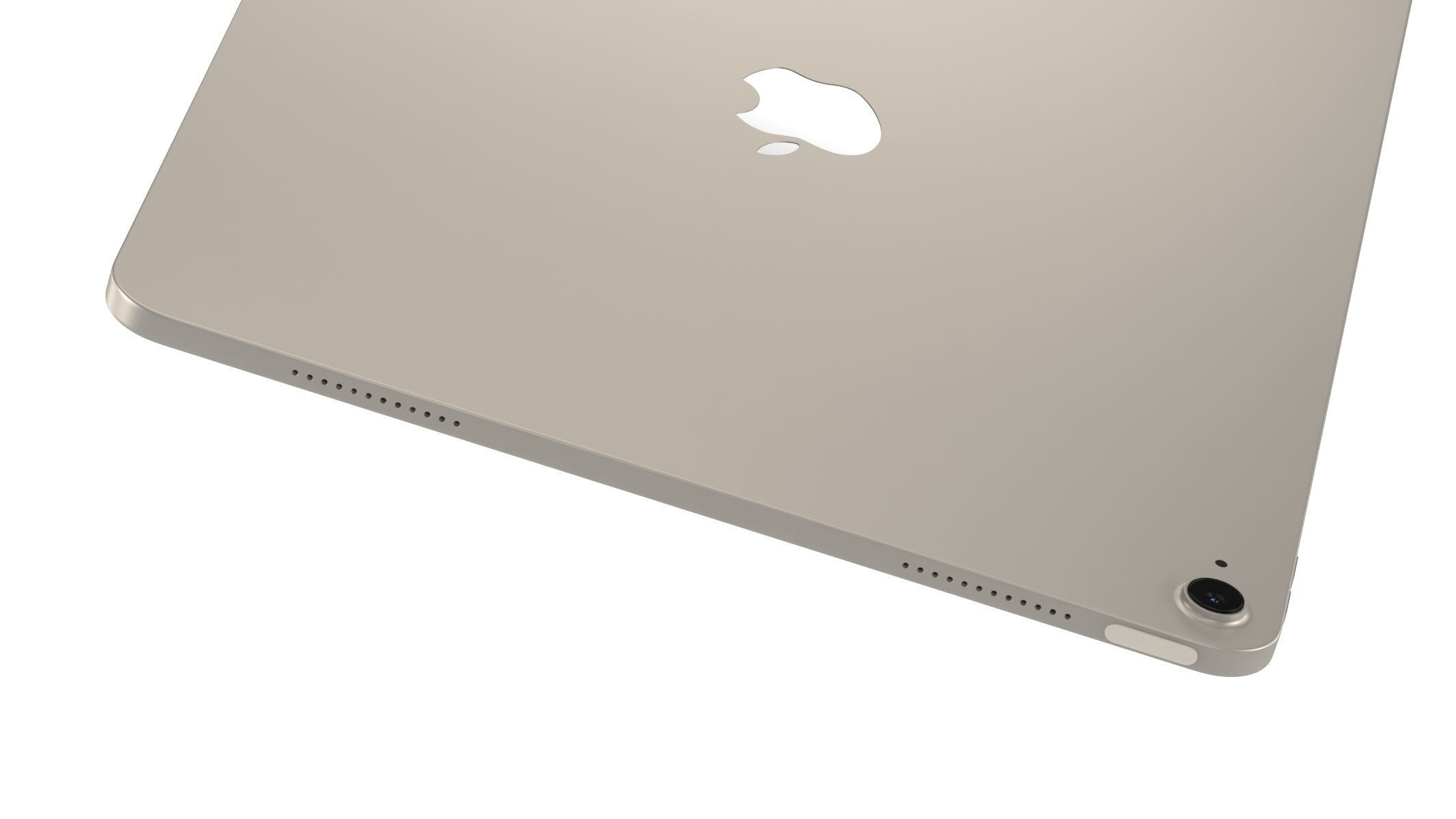 Apple iPad Air 13 2024 Starlight 3D model_6
