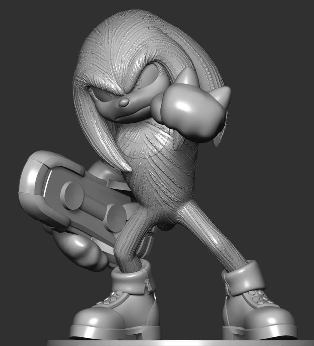 The Knuckles 3D print model_3