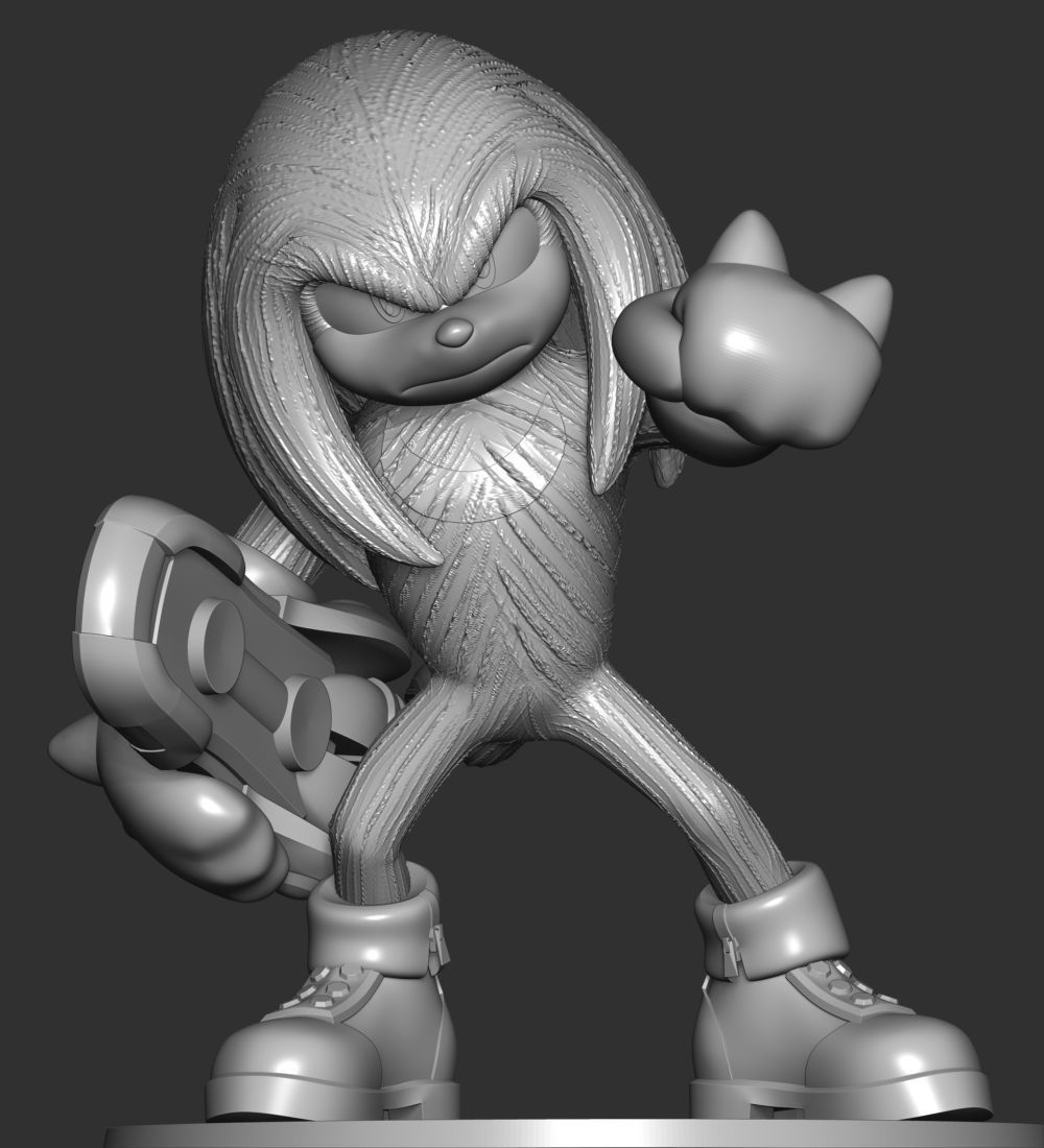 The Knuckles 3D print model_10