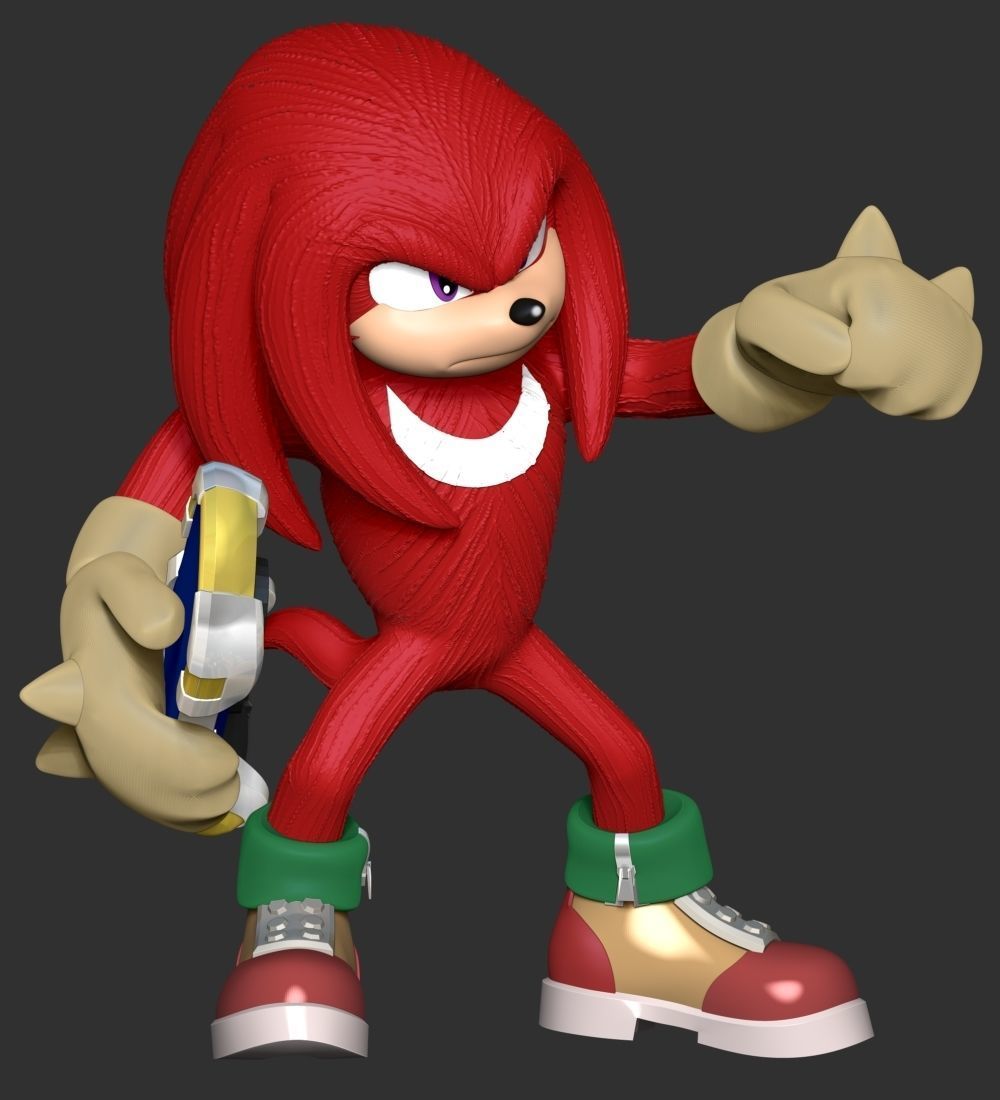 The Knuckles 3D print model_4