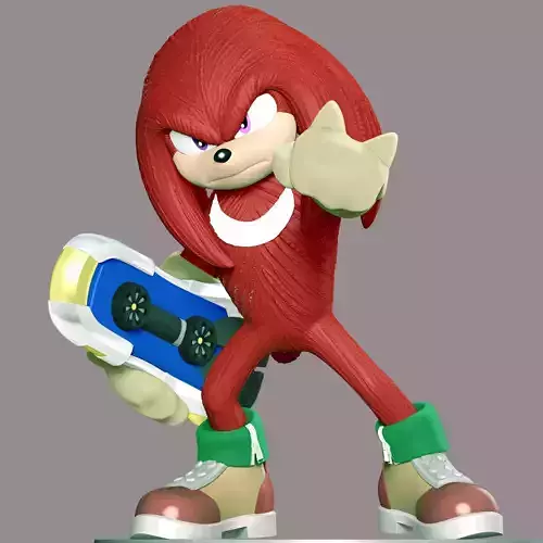 The Knuckles 3D print model