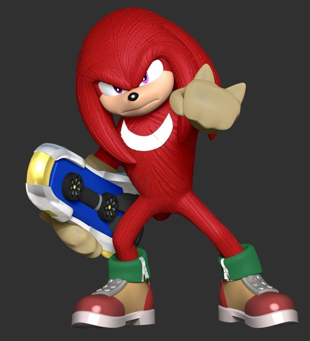 The Knuckles 3D print model_2