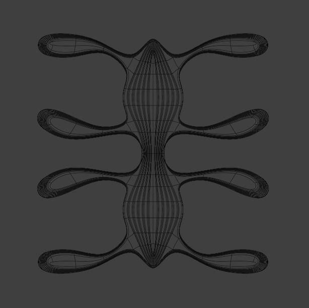 3D Model of a Modern Airport Low-poly 3D model_4