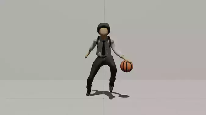 Low Poly Character Model