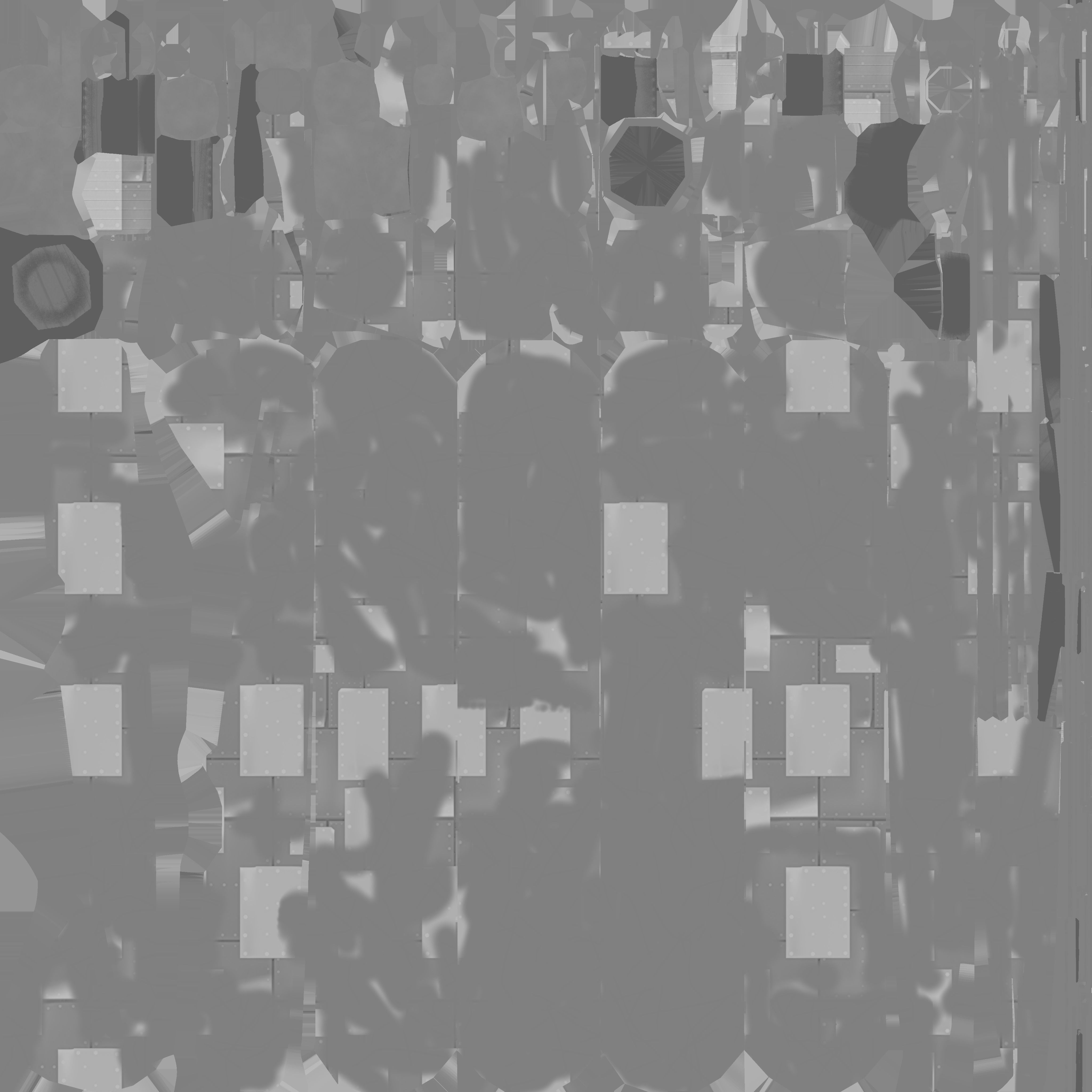 Biplane Vintage Rusty Low Poly PBR AR VR Low-poly 3D model_11