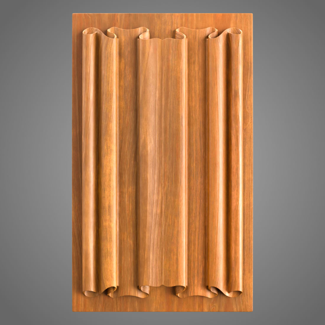 Linenfold panel - 3D printing 3D print model_7