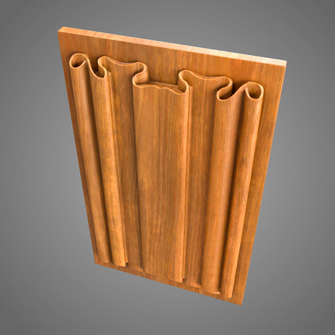 Linenfold panel - 3D printing 3D print model_11