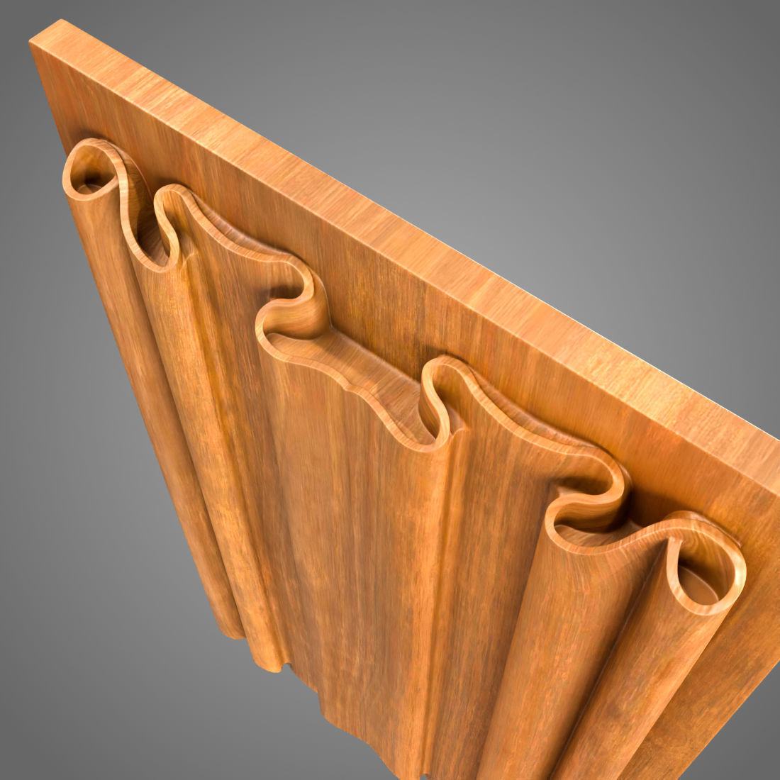 Linenfold panel - 3D printing 3D print model_15