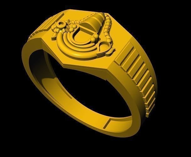 balaji ring 3dm file 3D print model