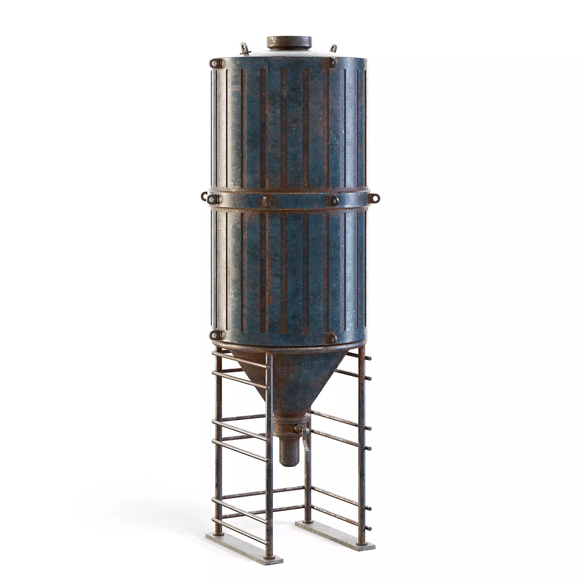 Factory Container 3D model_0