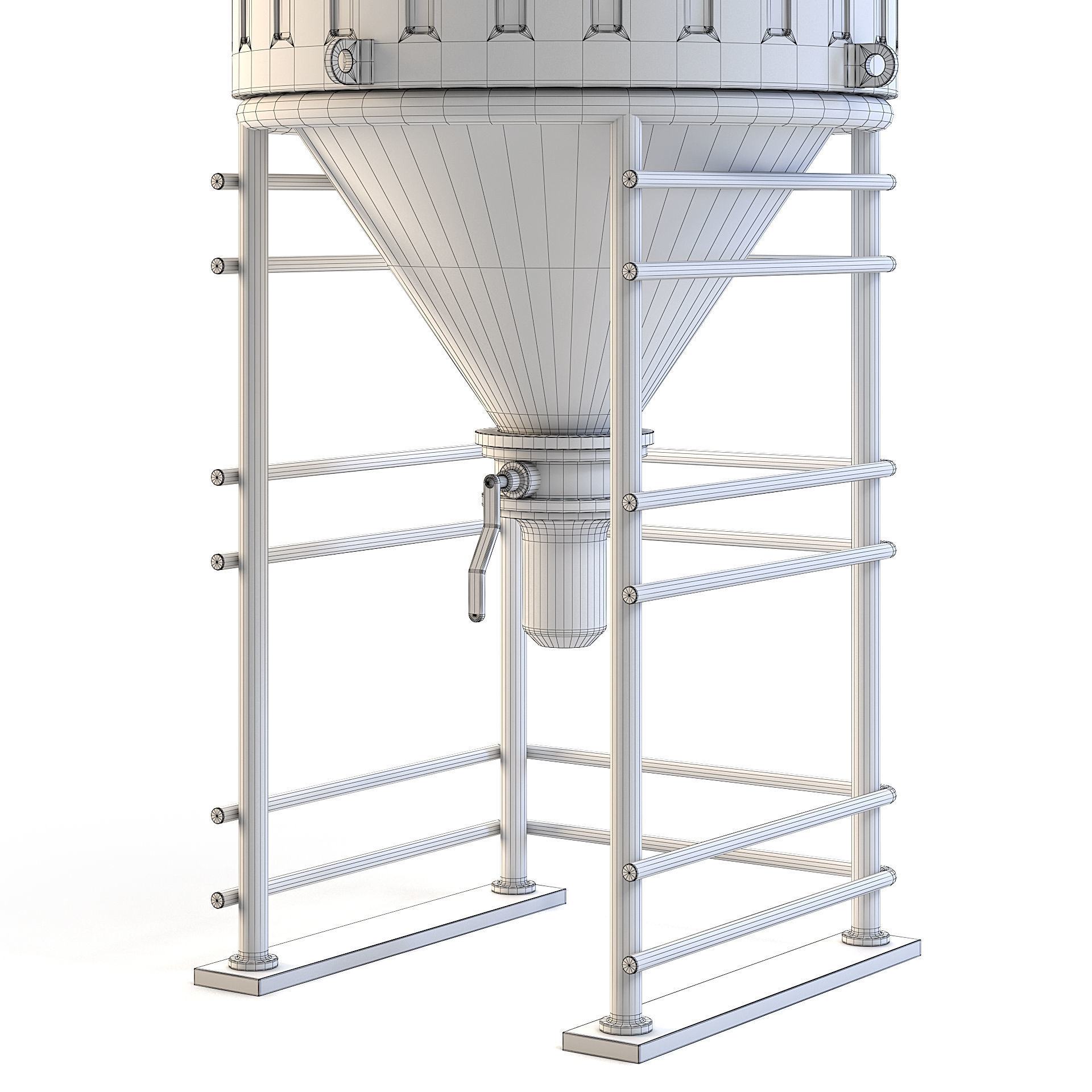 Factory Container 3D model_7