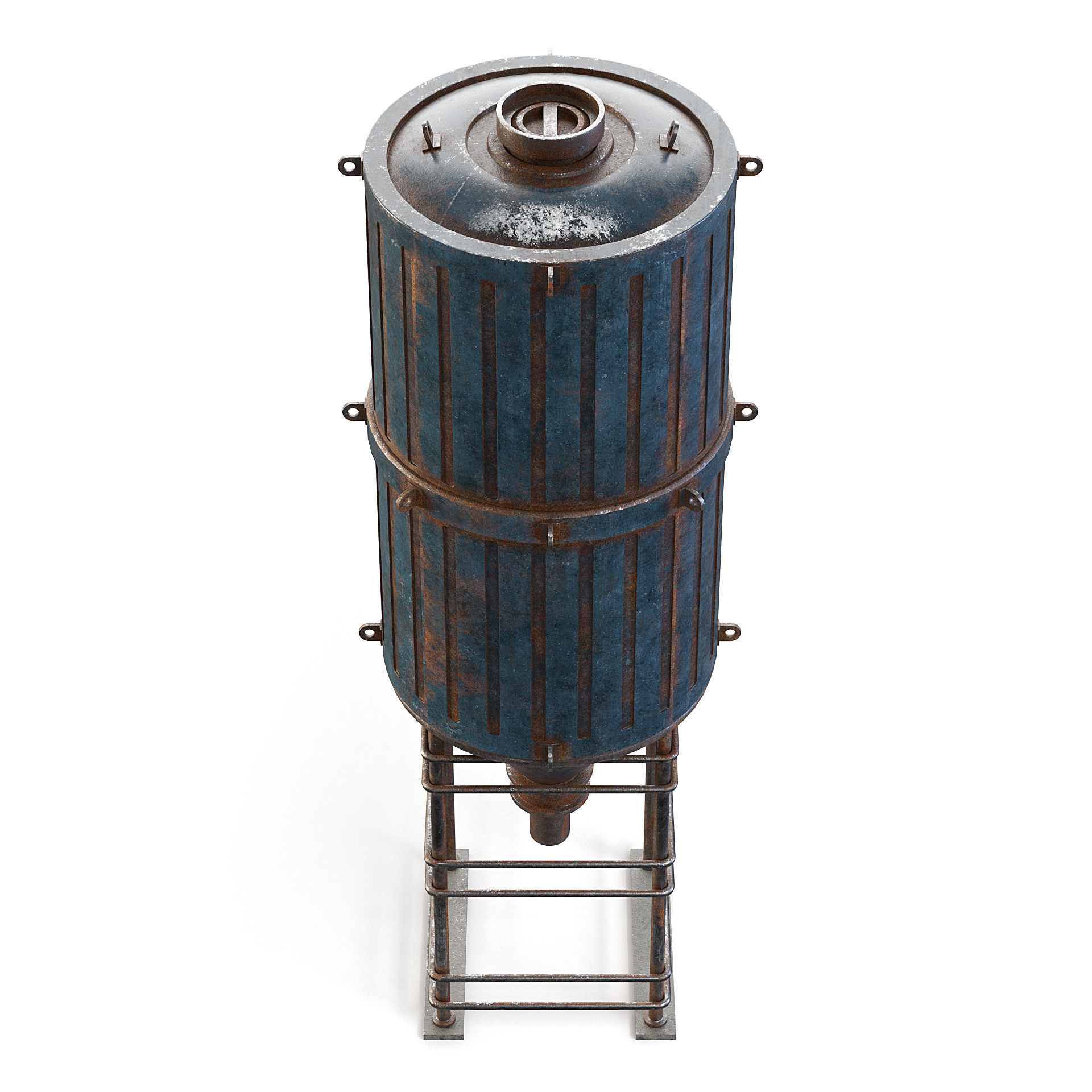 Factory Container 3D model_4