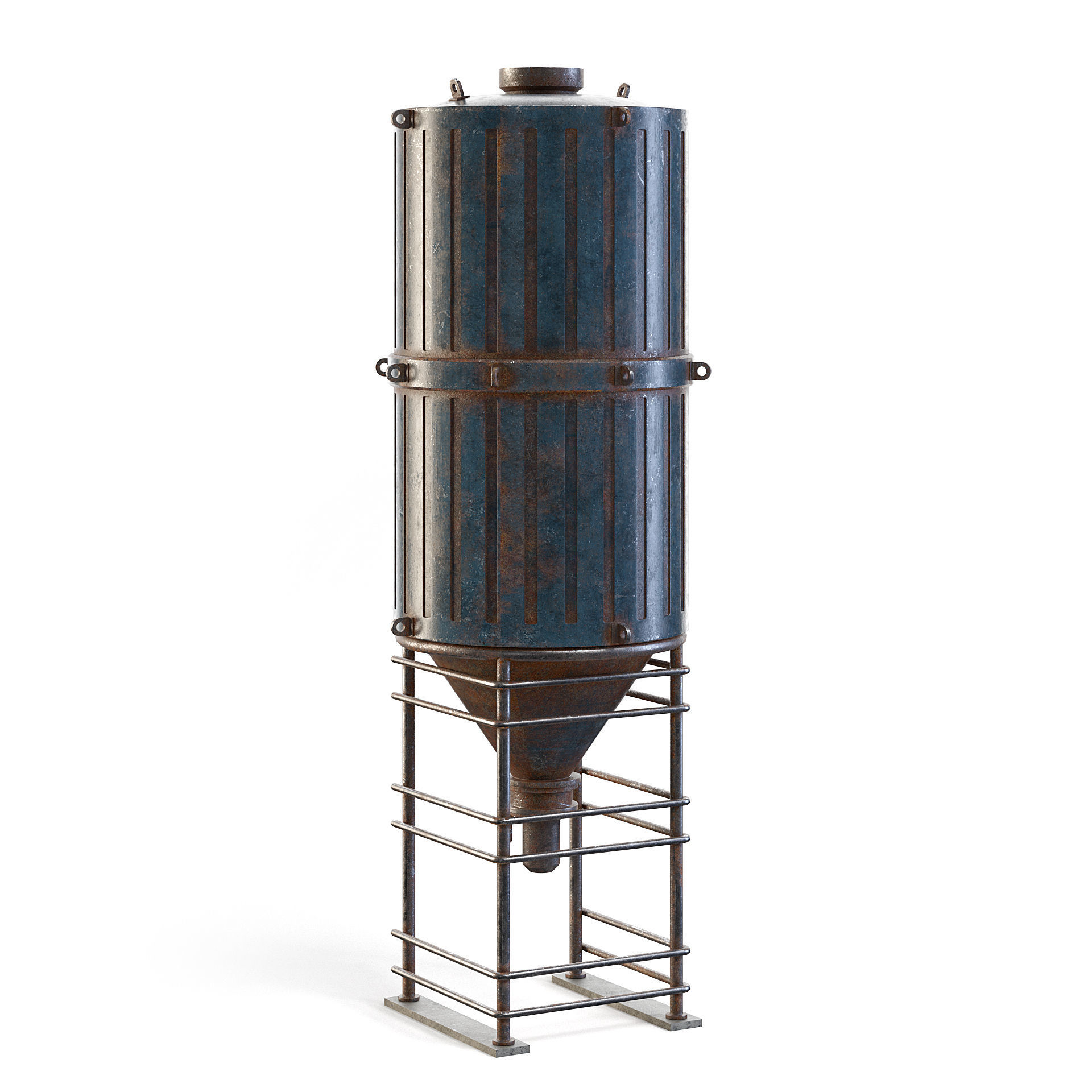 Factory Container 3D model_2
