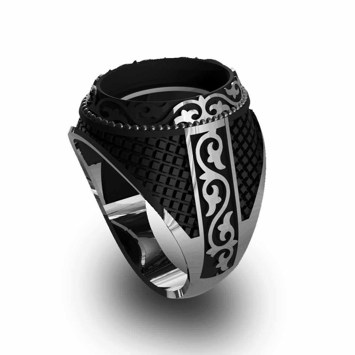 Fashion Ring 3D print model_3