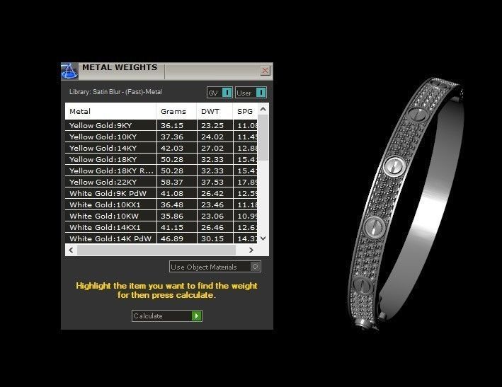 bracelet 3 replica 3D print model_2