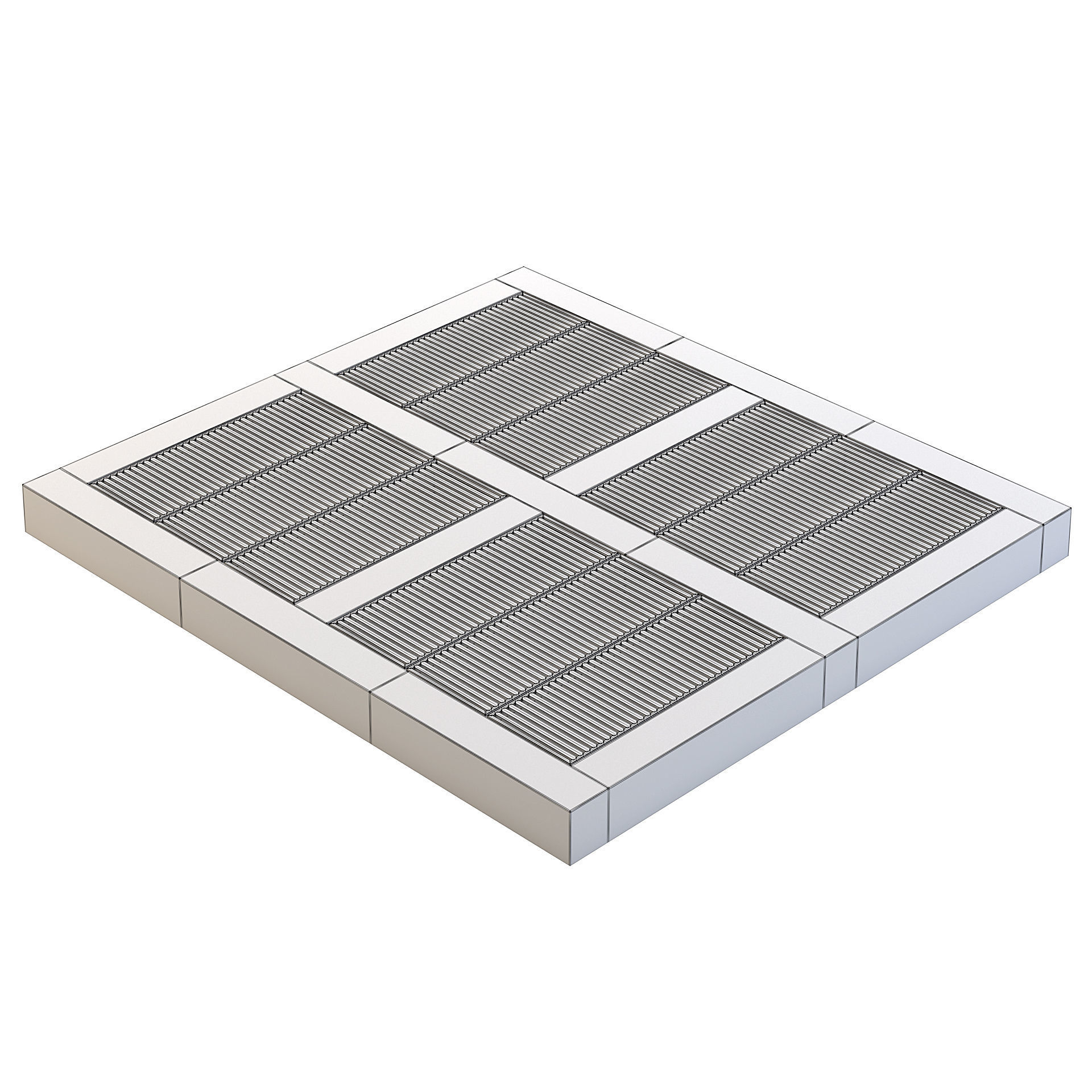 Factory Floor 3D model_3