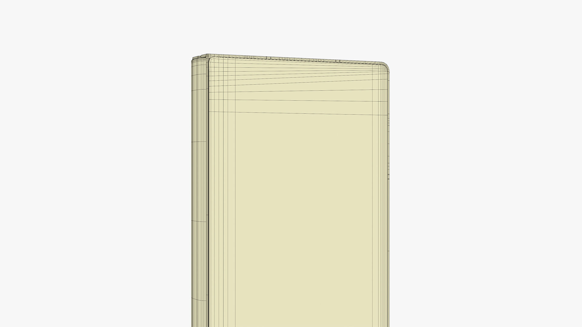 Samsung Galaxy Z Fold 6 Crafted Black 3D model_17