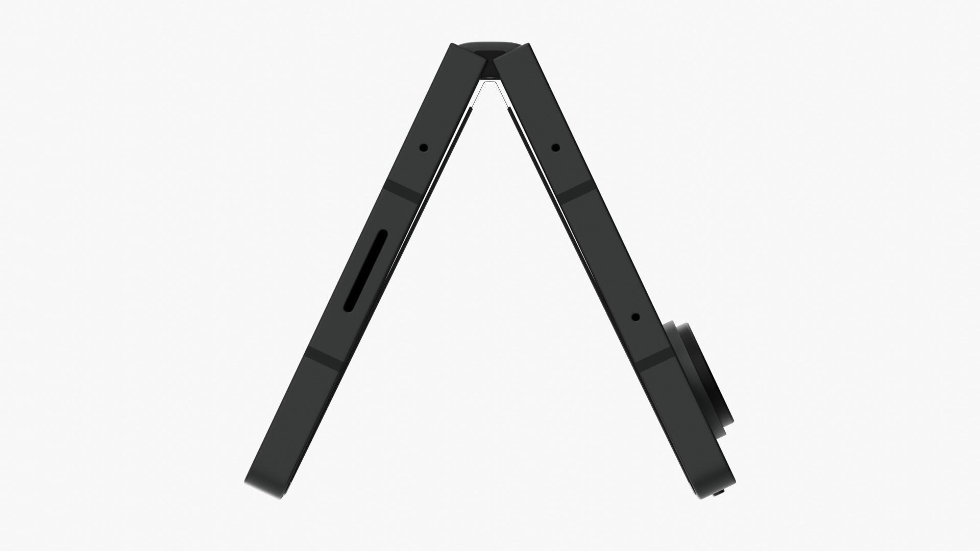 Samsung Galaxy Z Fold 6 Crafted Black 3D model_7