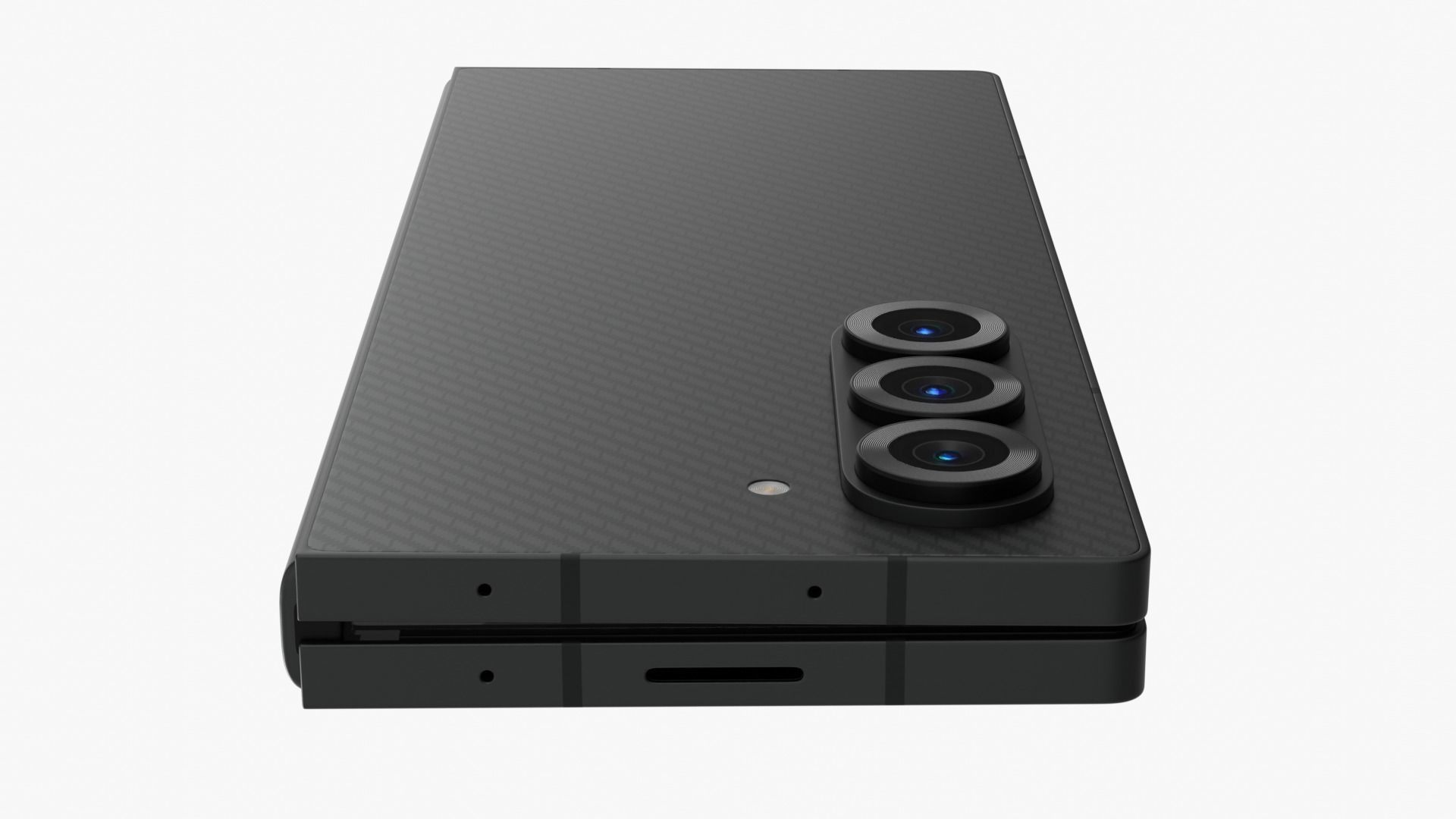 Samsung Galaxy Z Fold 6 Crafted Black 3D model_5