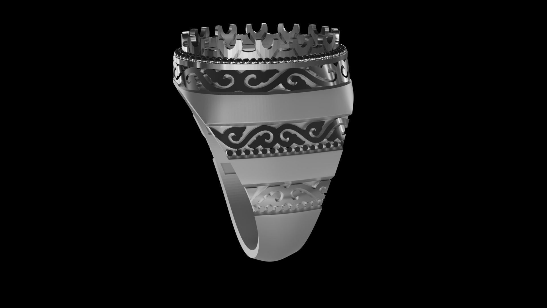 FashionRing 3D print model_4