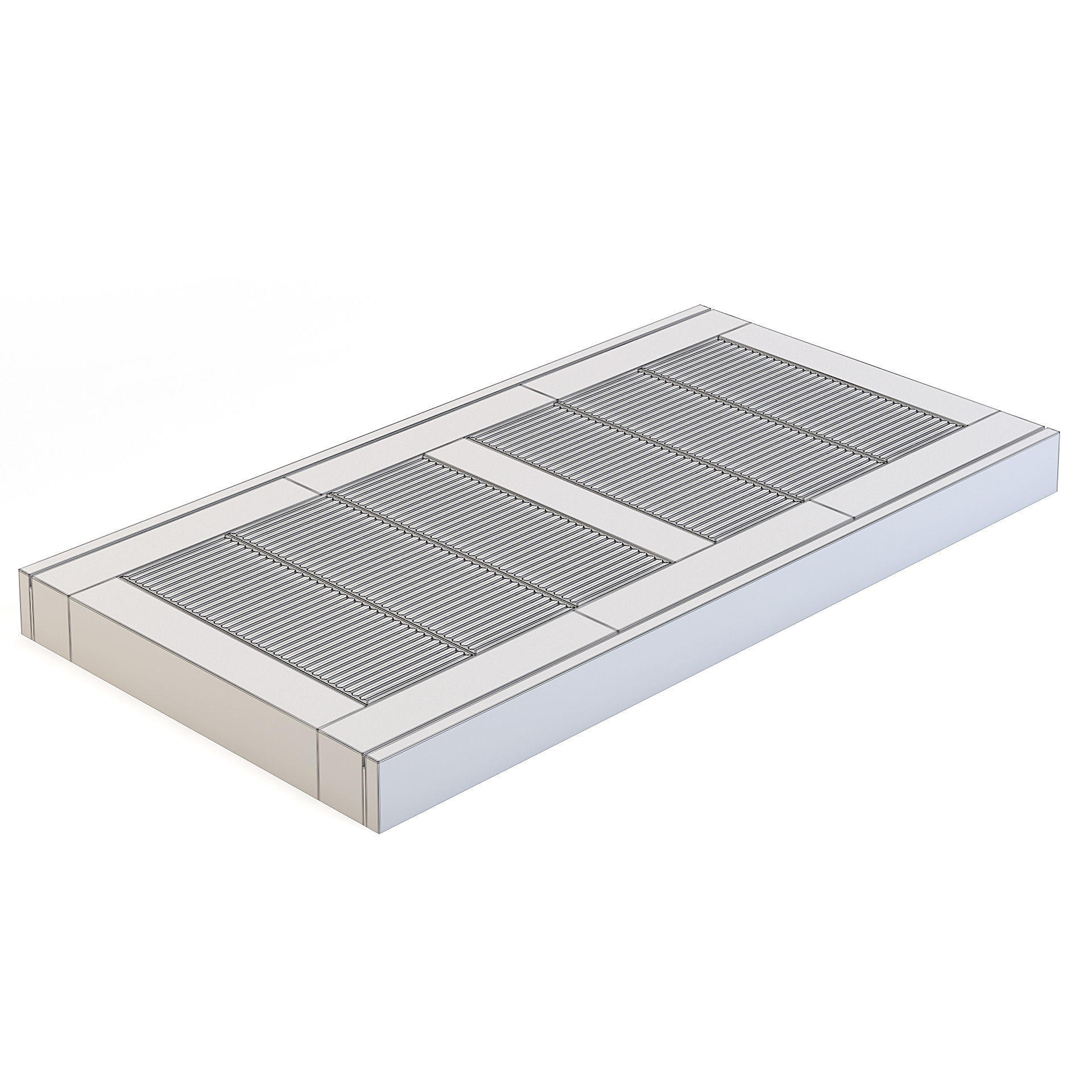 Factory Floor 3D model_1