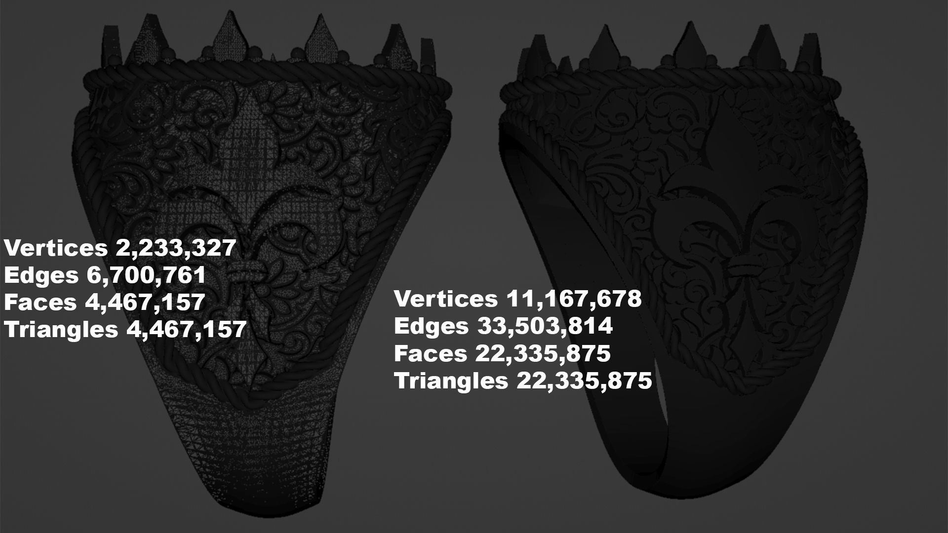 FashionRing 3D print model_9