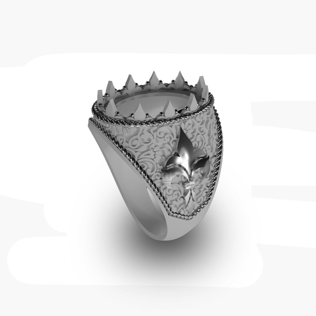 FashionRing 3D print model_2