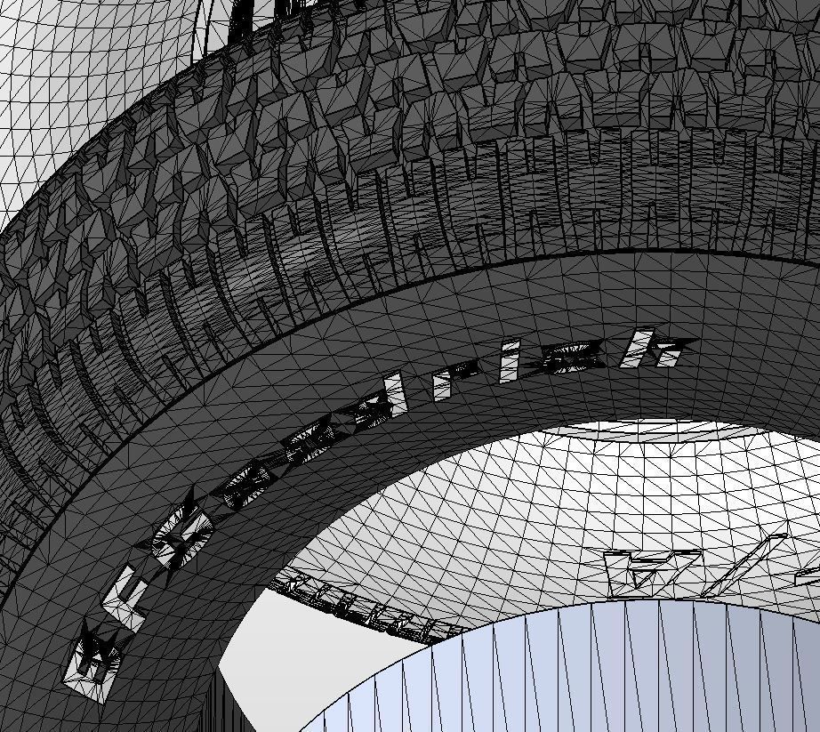 Wheels for scale model of Mercury 1969-70 3D print model_9