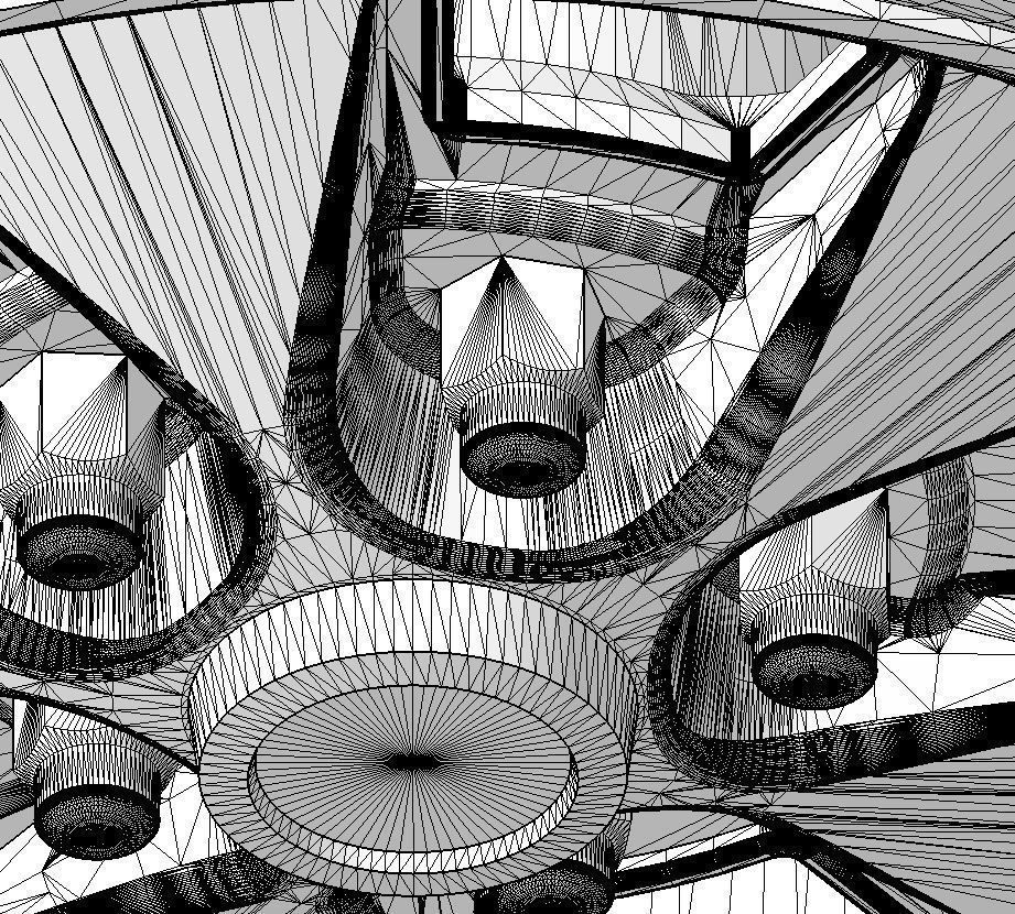 Wheels for scale model of Mercury 1969-70 3D print model_13