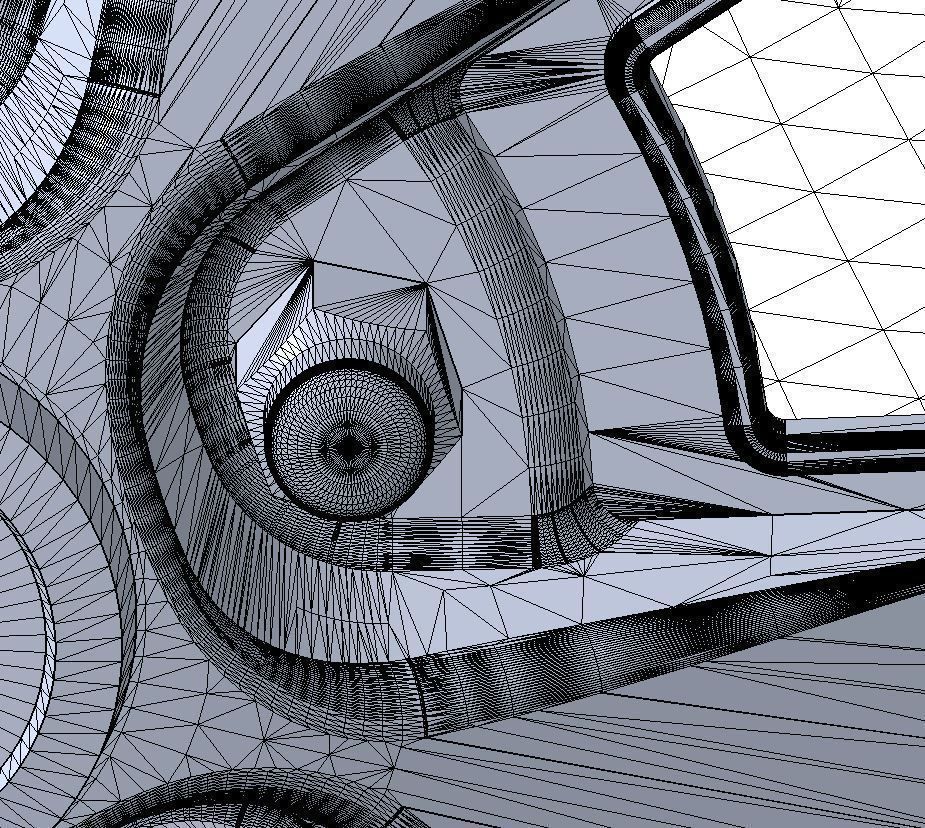 Wheels for scale model of Mercury 1969-70 3D print model_10