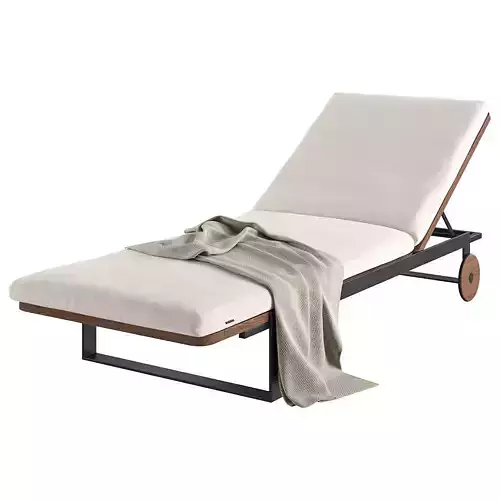 Salim garden lounger 3D model