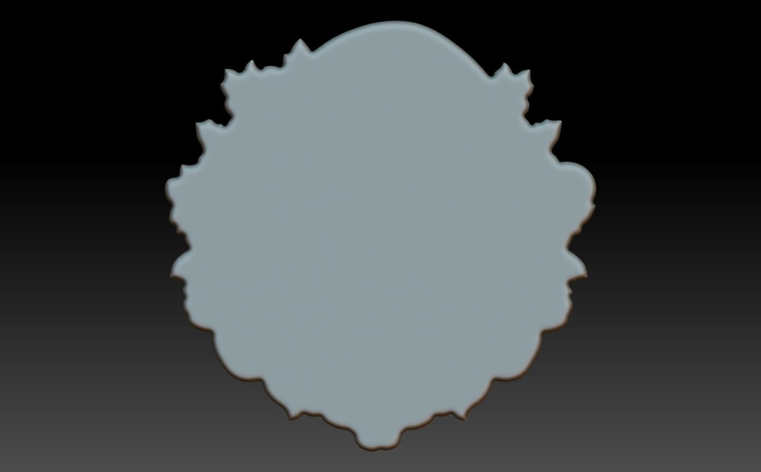 Santa Claus basrelief 02 240718 3D print model_5