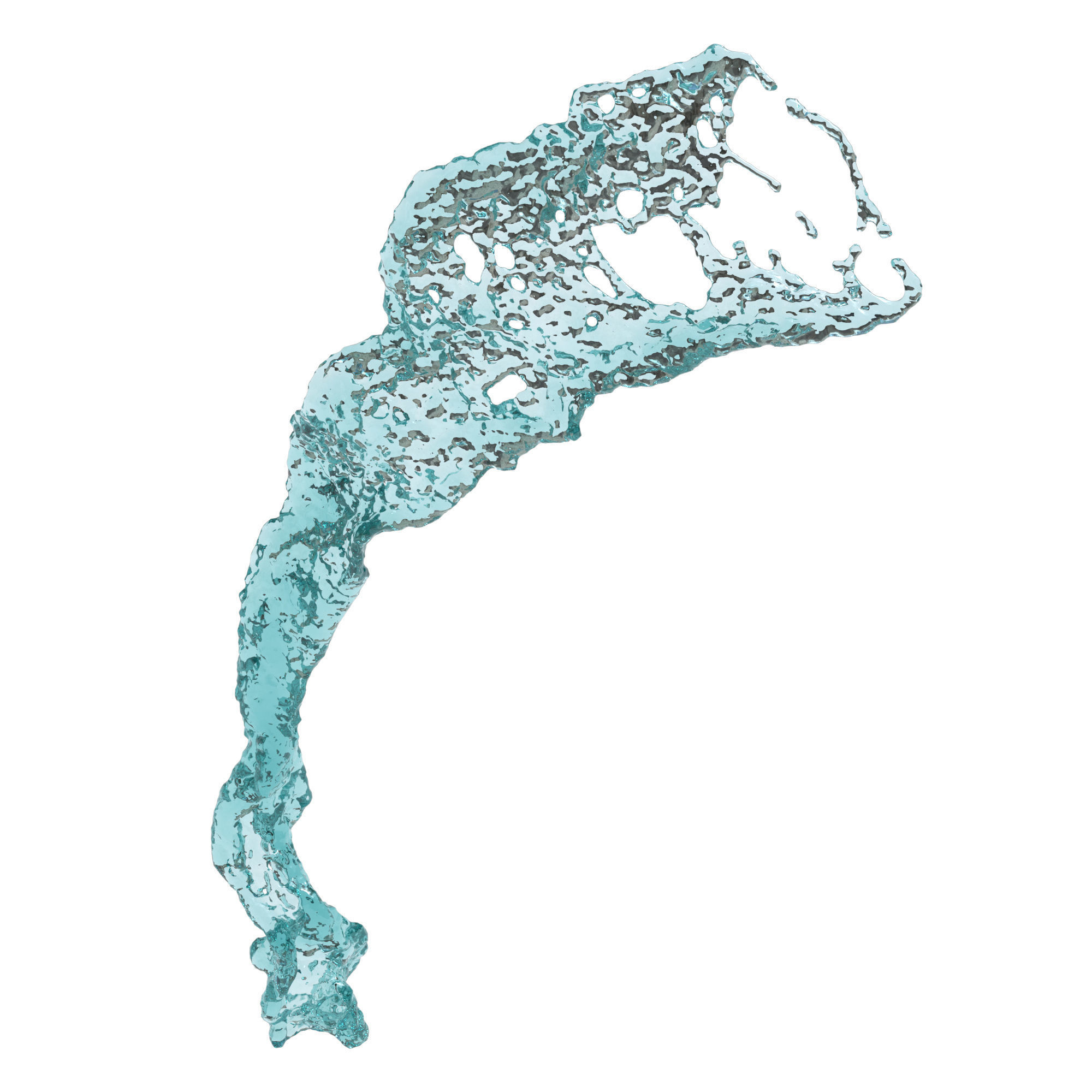 7 Water Splash vol 3 3D model_2