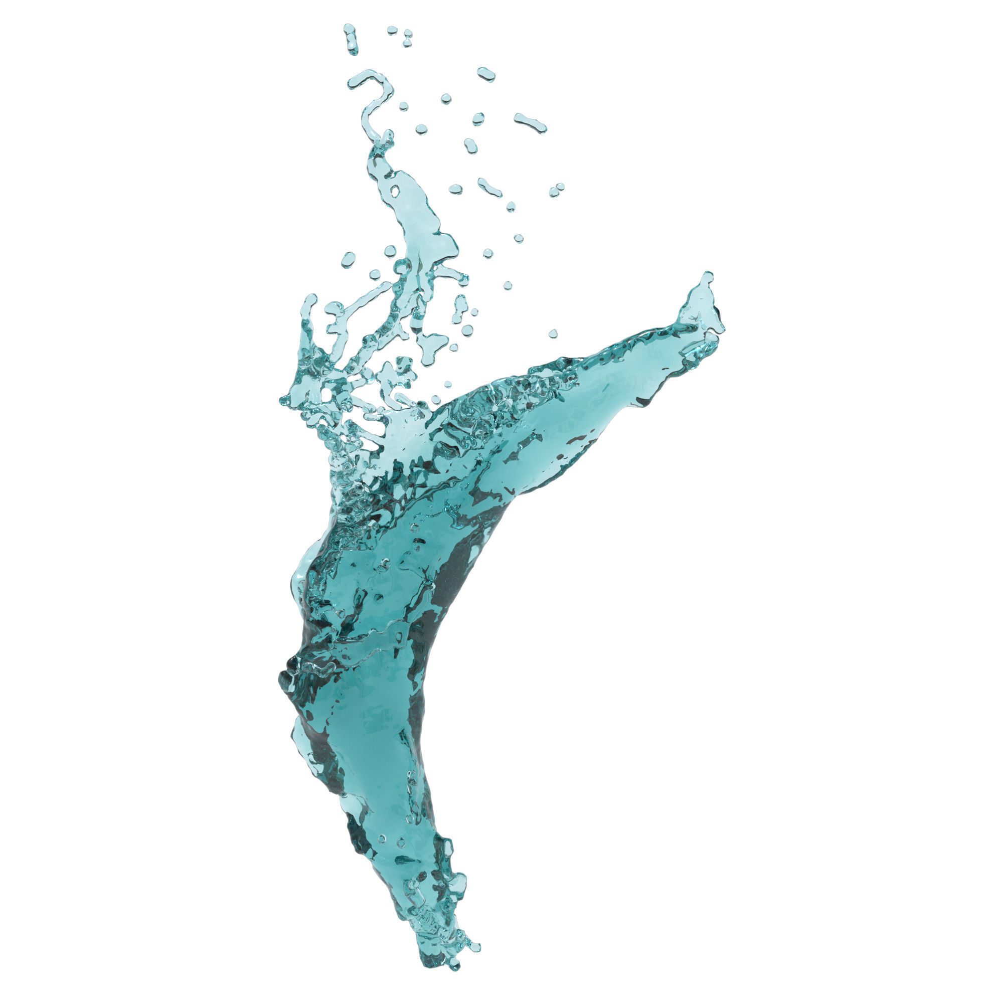 7 Water Splash vol 3 3D model_6