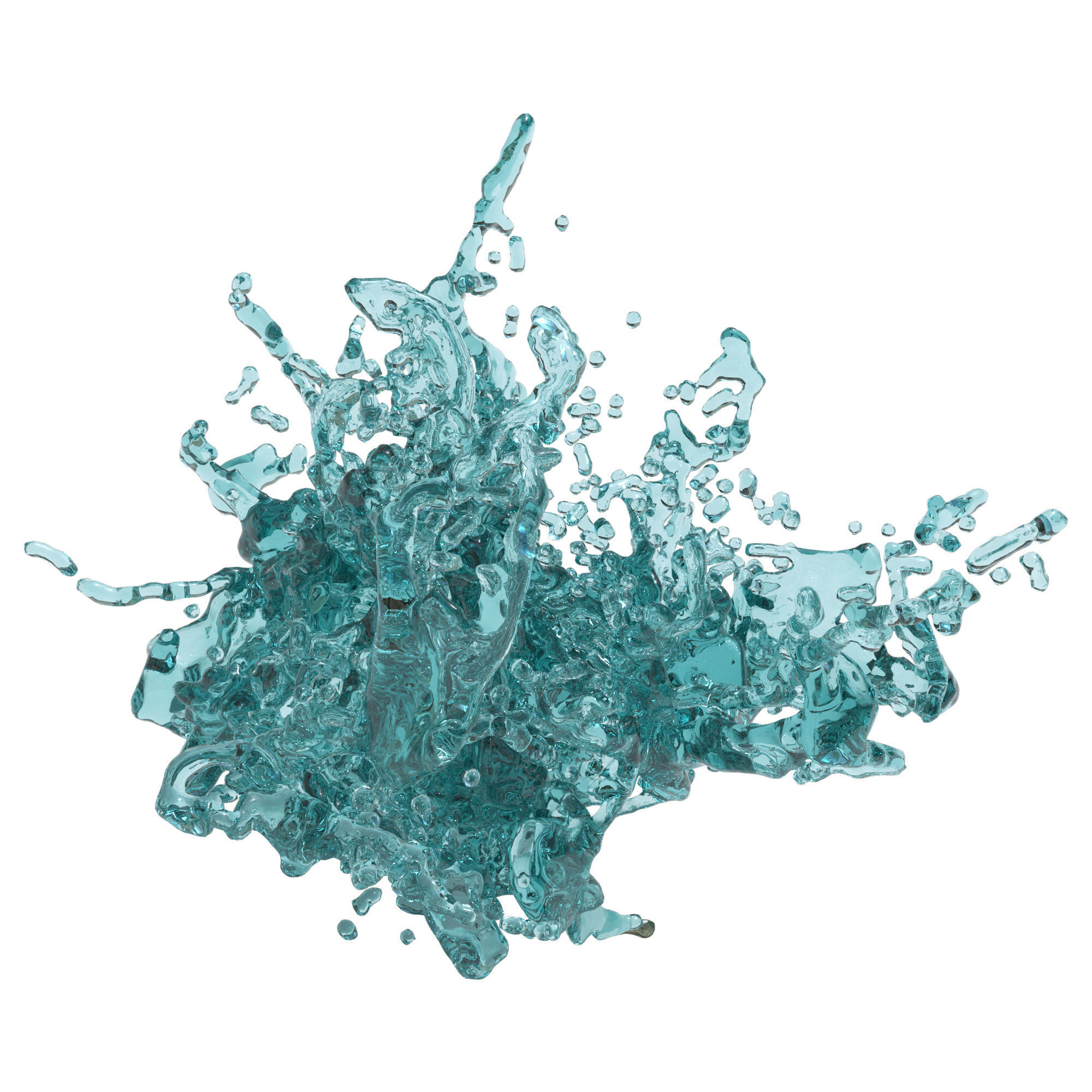 7 Water Splash vol 3 3D model_3