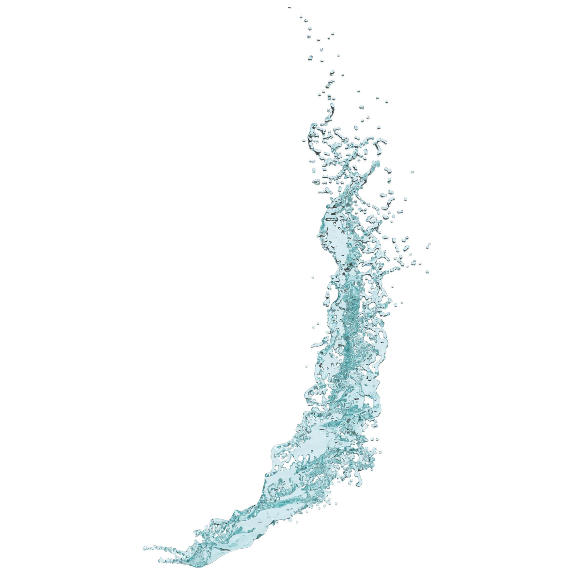 7 Water Splash vol 3 3D model_4