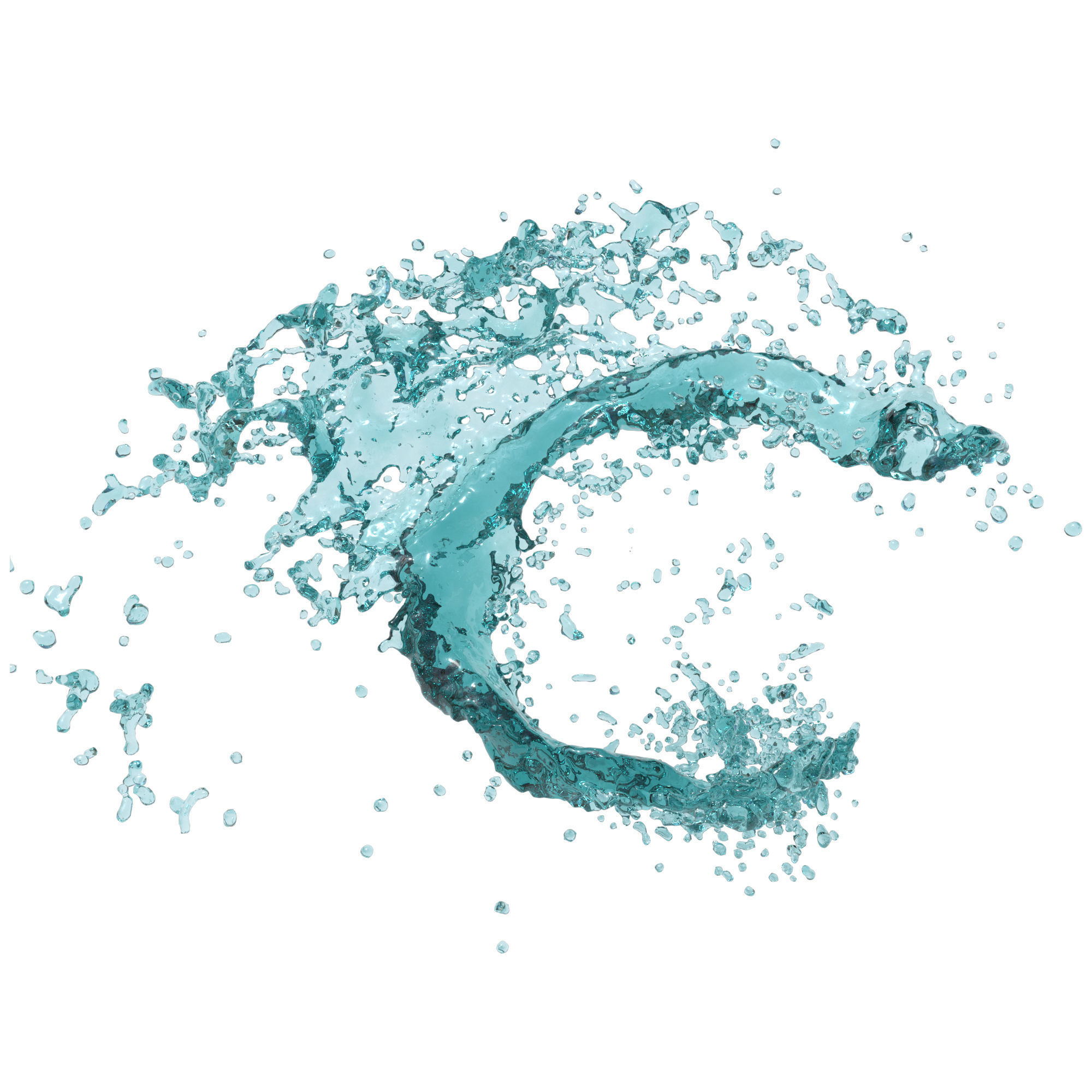 7 Water Splash vol 4 3D model_5