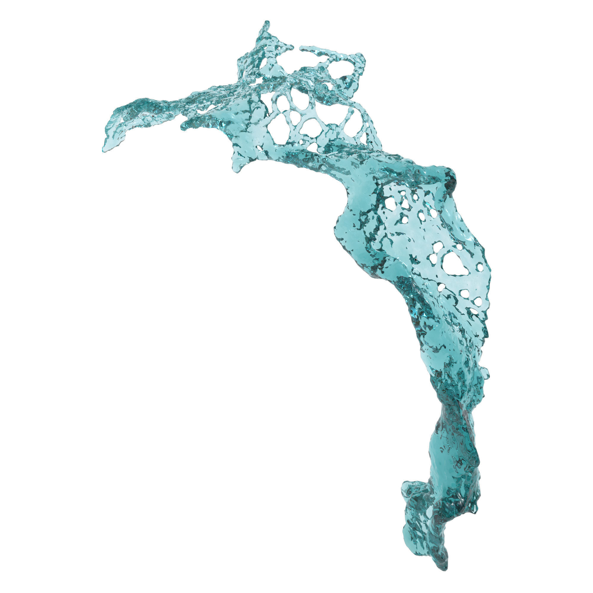 7 Water Splash vol 4 3D model_2