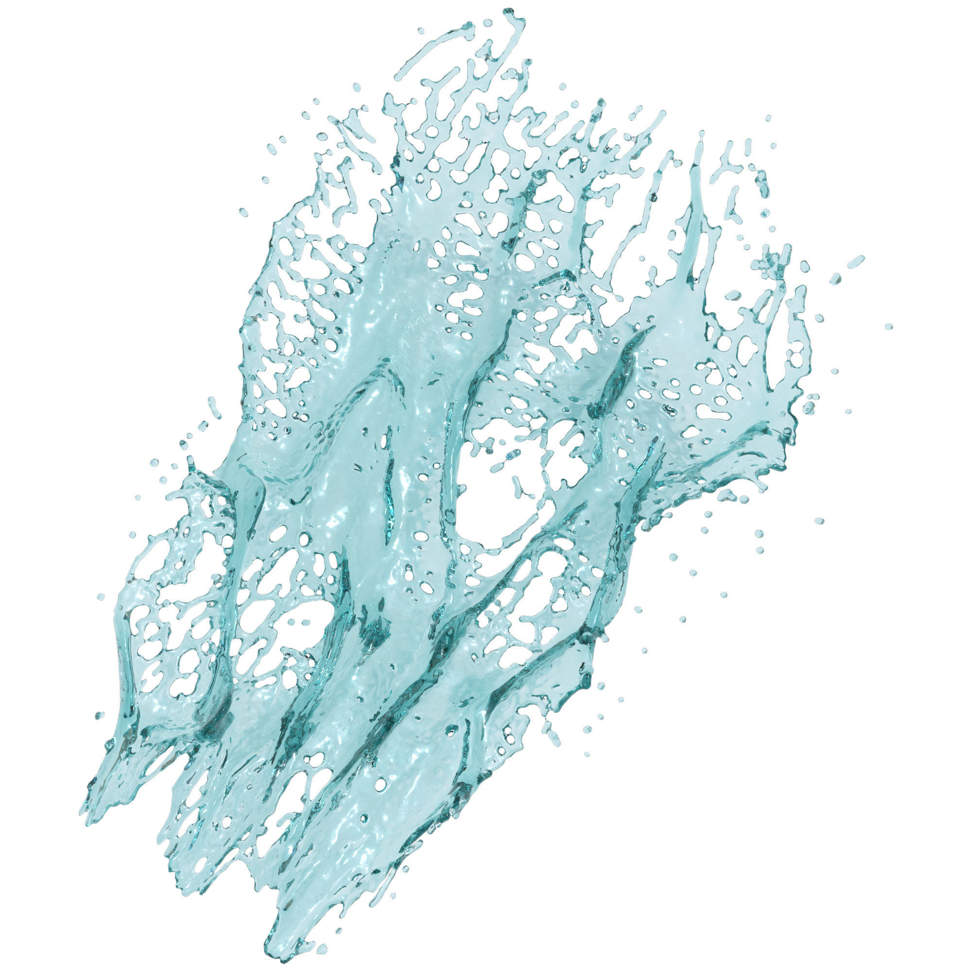 7 Water Splash vol 4 3D model_3