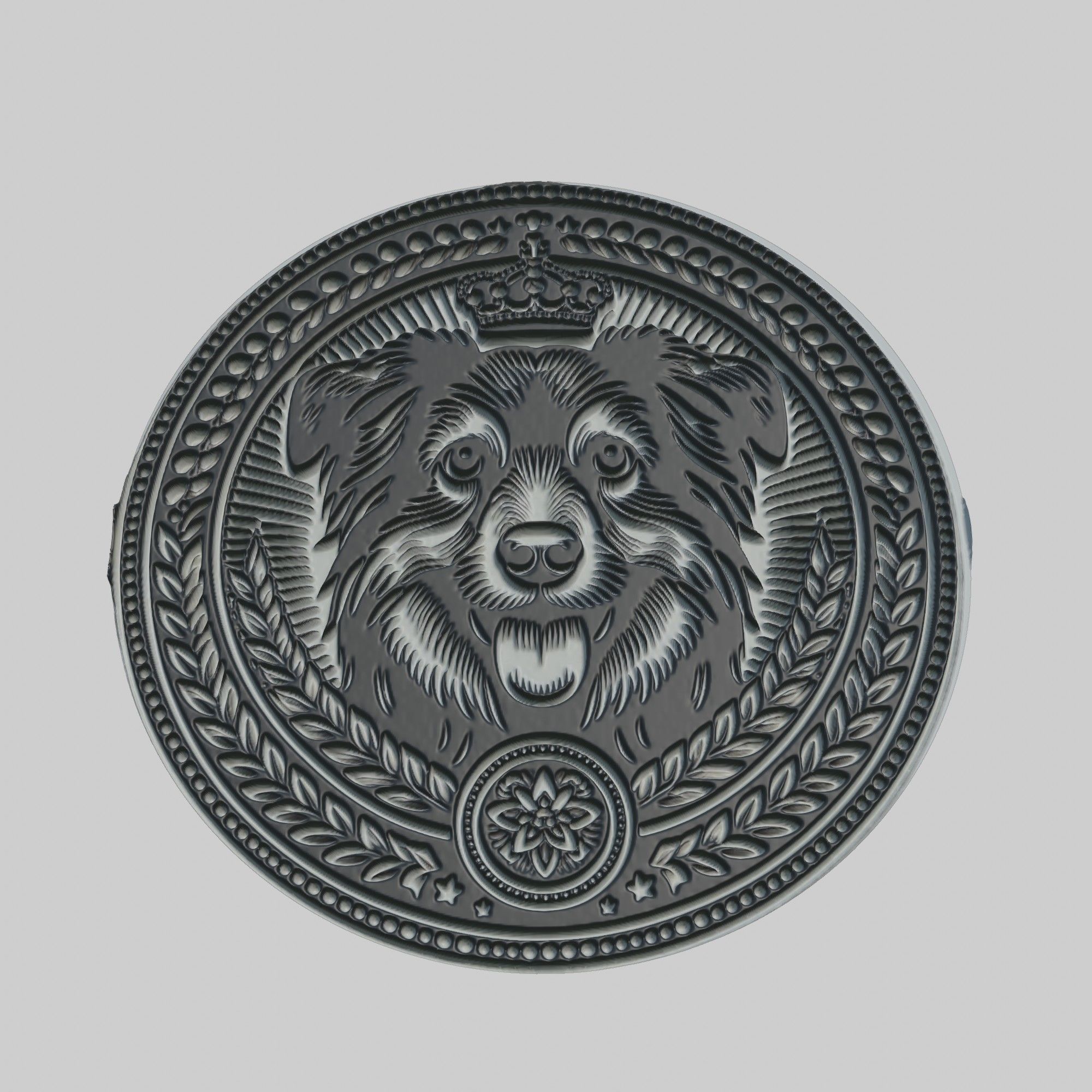 Dog Animal 3D print model_1