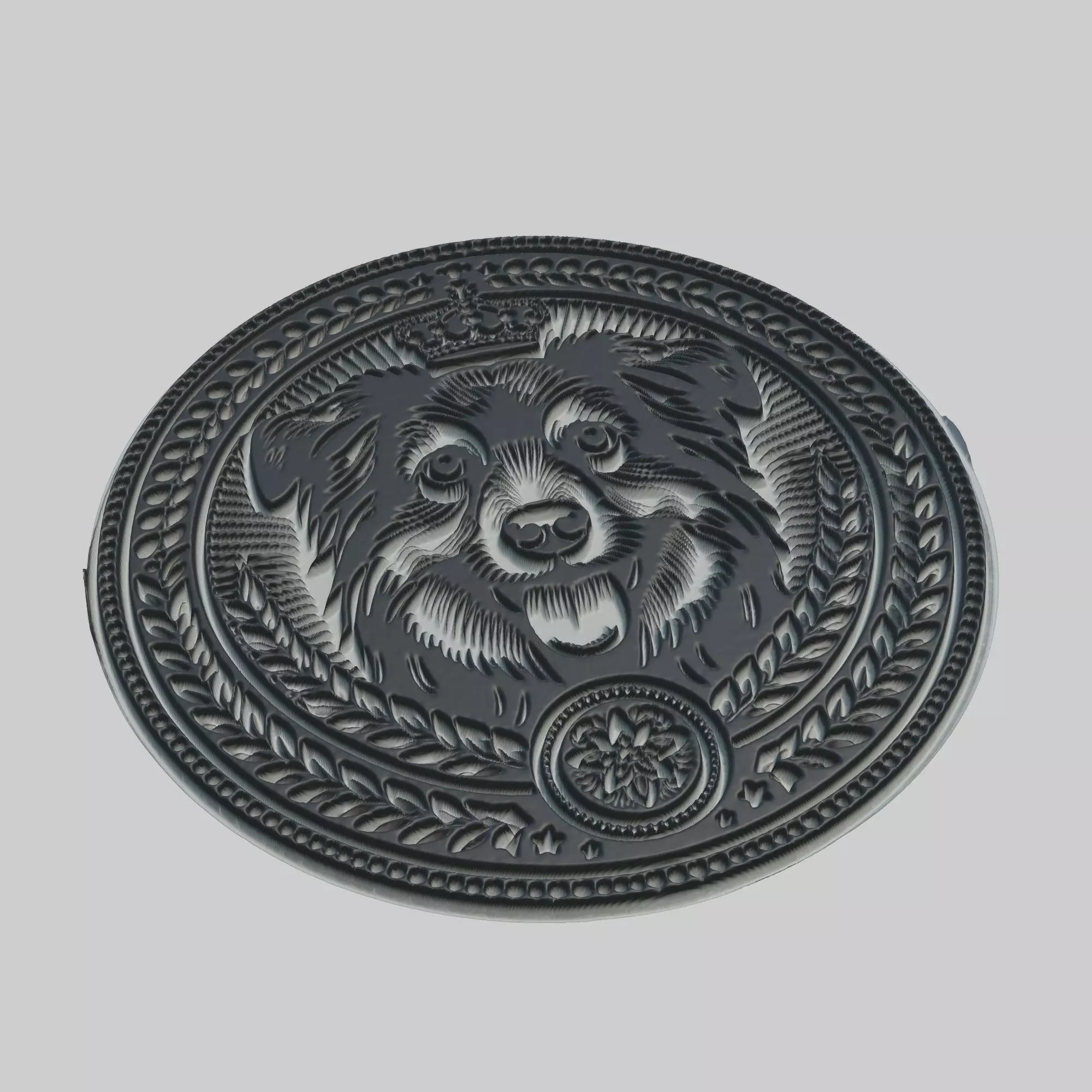 Dog Animal 3D print model_0