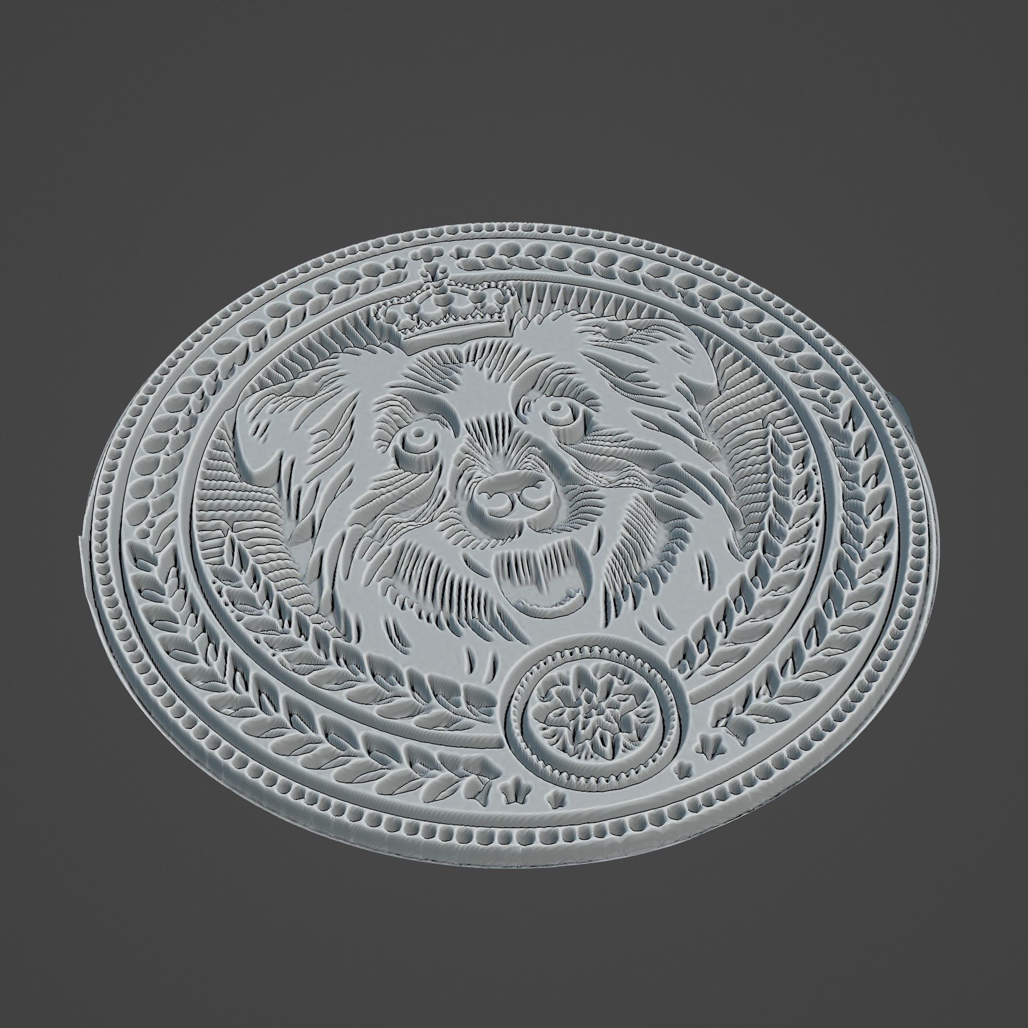 Dog Animal 3D print model_2