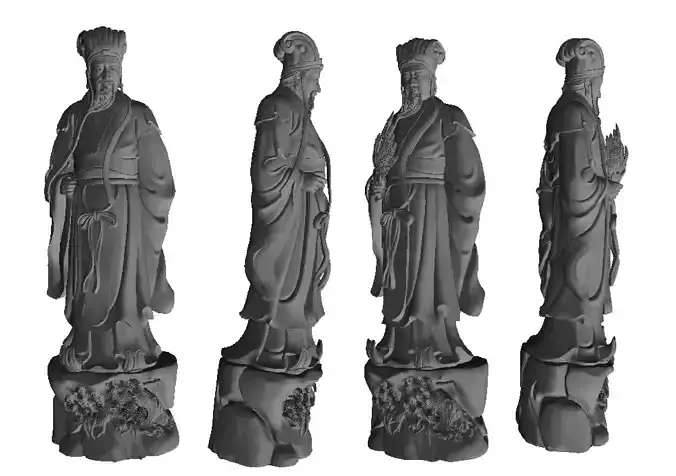 Kongming asian 2 file 3D print model